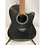 Used Ovation AE227 Acoustic Electric Guitar Black