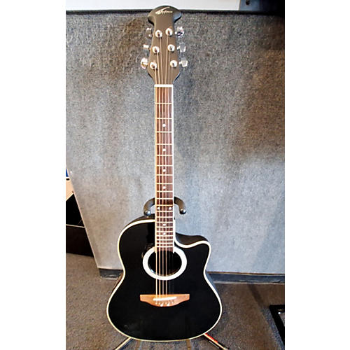 Applause AE28 Acoustic Electric Guitar Ebony