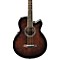 AEB10E Acoustic-Electric Bass Guitar with Onboard Tuner Level 2 Dark Violin Sunburst 190839102430