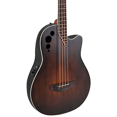 Applause AEB4-7S Traditional Series Mid-Depth Acoustic-Electric Bass Guitar