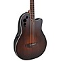 Applause AEB4-7S Traditional Series Mid-Depth Acoustic-Electric Bass Guitar Honey Burst