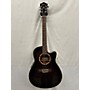 Used Ibanez AEF18E Acoustic Electric Guitar Trans Brown