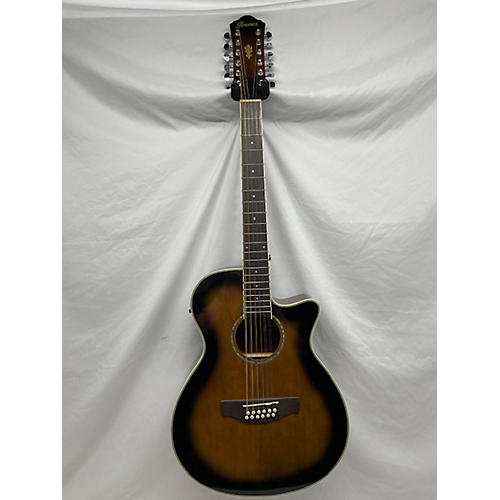 Ibanez AEG1812II 12 String Acoustic Electric Guitar DARK VIOLIN SUNBURST