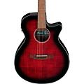 Ibanez AEG70 Flamed Maple Top Grand Concert Acoustic-Electric Guitar - Purple Iris BurstCocktail Cherry Burst