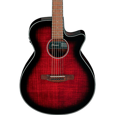 Ibanez AEG70 Flamed Maple Top Grand Concert Acoustic-Electric Guitar -
