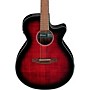 Ibanez AEG70 Flamed Maple Top Grand Concert Acoustic-Electric Guitar - Cocktail Cherry Burst