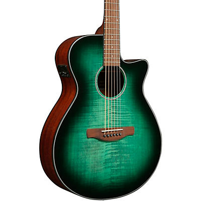 Ibanez AEG70 Flamed Maple Top Grand Concert Acoustic-Electric Guitar -