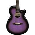 Ibanez AEG70 Grand Concert Acoustic-Electric Guitar - Transparent Charcoal BurstTransparent Violet Sunburst