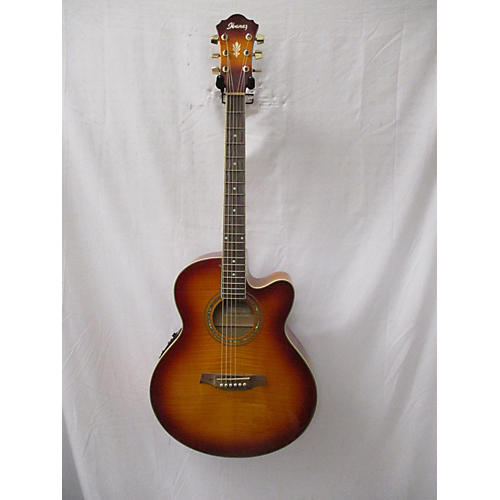 Ibanez Ael20e Acoustic Electric Guitar 2 Color Sunburst Musicians Friend 