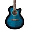 AEL20ENT Acoustic-Electric Guitar Level 2 Transparent Blue Sunburst 888365166162