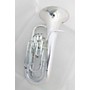 Open-Box Allora AEP-450 Vienna 4-Valve Euphonium Condition 3 - Scratch and Dent Silver 197881180317