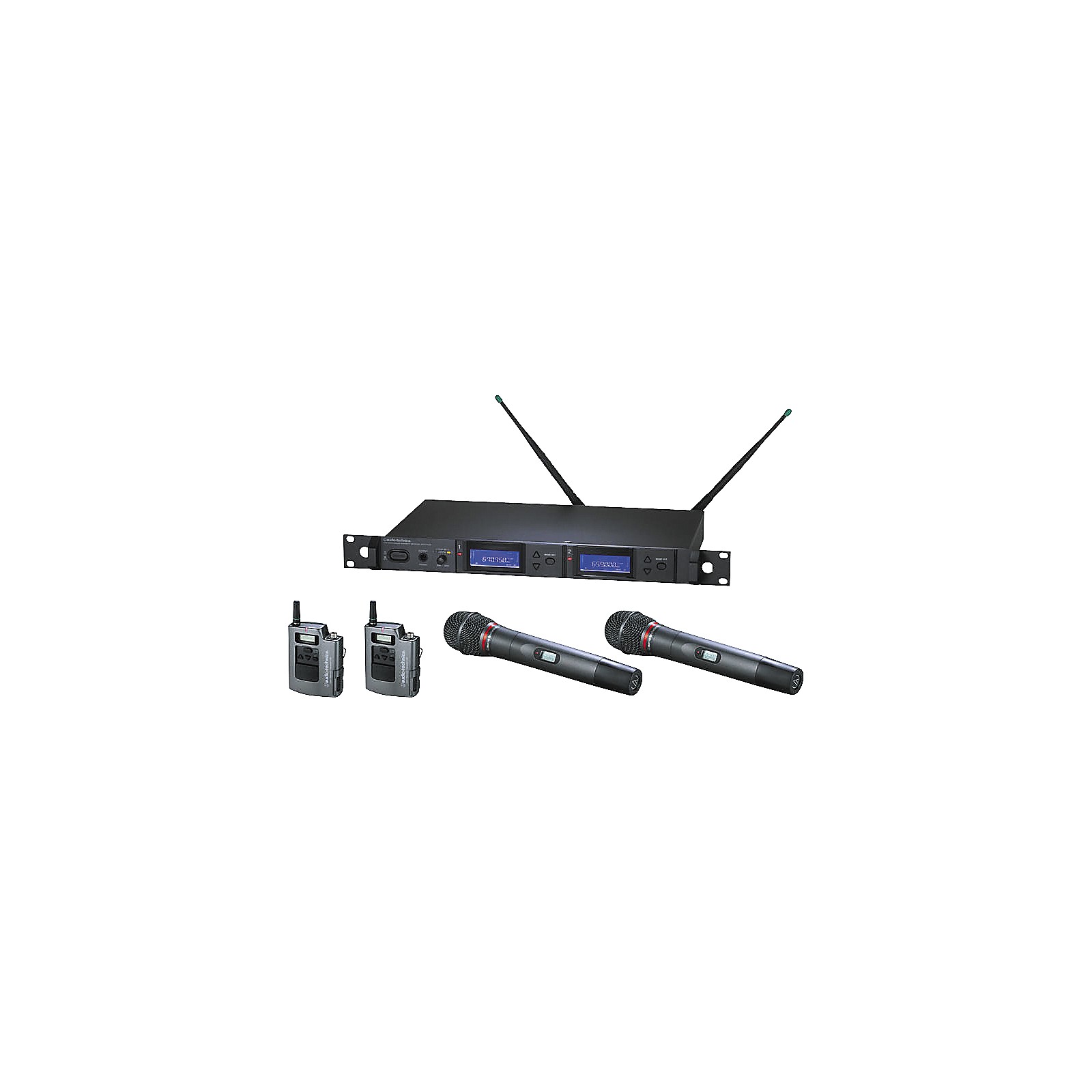 AudioTechnica AEW5414 Artist Elite Dual Receiver Wireless System with