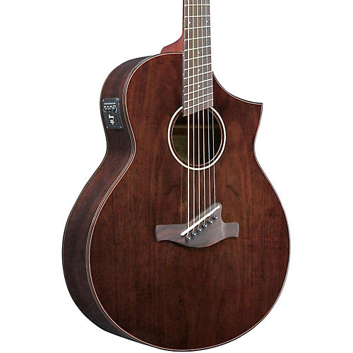 AEW40FFCDNT Walnut Multi-Scale Acousitc-Electric Guitar