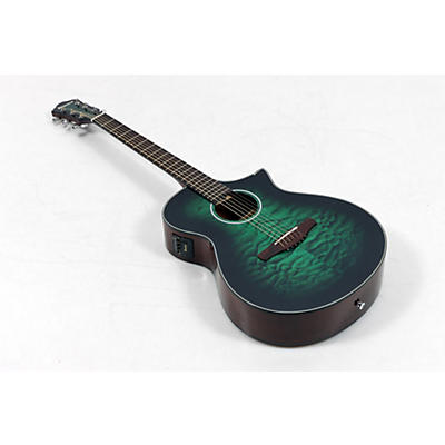 Ibanez AEWC16QA Auditorium Acoustic-Electric Guitar -