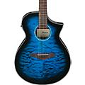 Ibanez AEWC16QA Auditorium Acoustic-Electric Guitar - Transparent Black SunburstTransparent Blue Sunburst