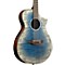 AEWC32FM Thinline Acoustic-Electric Guitar Level 2 Blue Burst 888366067253