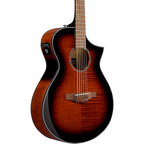 Ibanez AEWC400 Comfort Acoustic-Electric Guitar Amber Sunburst