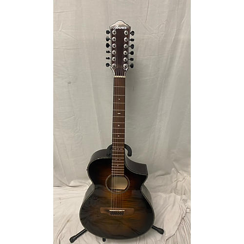 Ibanez AEWC4012FM 12 String Acoustic Electric Guitar Sunburst