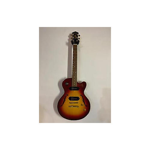 Yamaha AEX 502 Hollow Body Electric Guitar Cherry Sunburst
