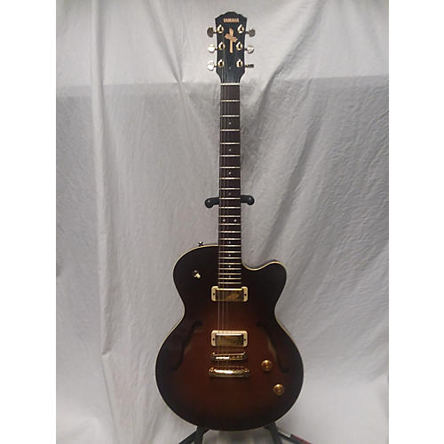 Yamaha AEX520 Hollow Body Electric Guitar 2 Tone Sunburst