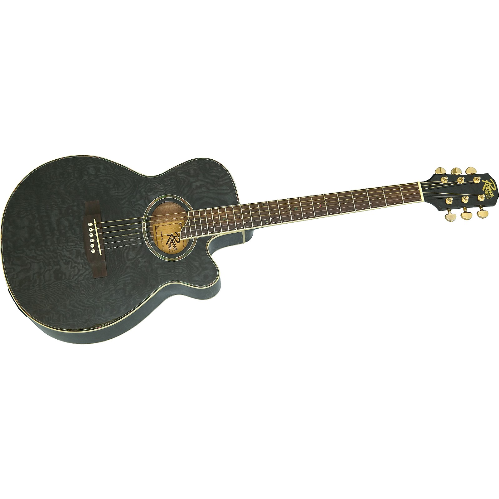 Rogue AF107 Series 2 Ash Top AcousticElectric Guitar Musician's Friend