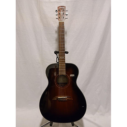 AF660ESHB OM/Folk Acoustic Electric Guitar