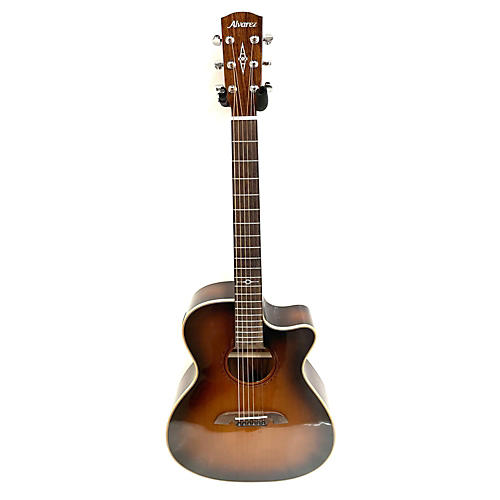 Alvarez AFA95CESHB Acoustic Electric Guitar Vintage Sunburst