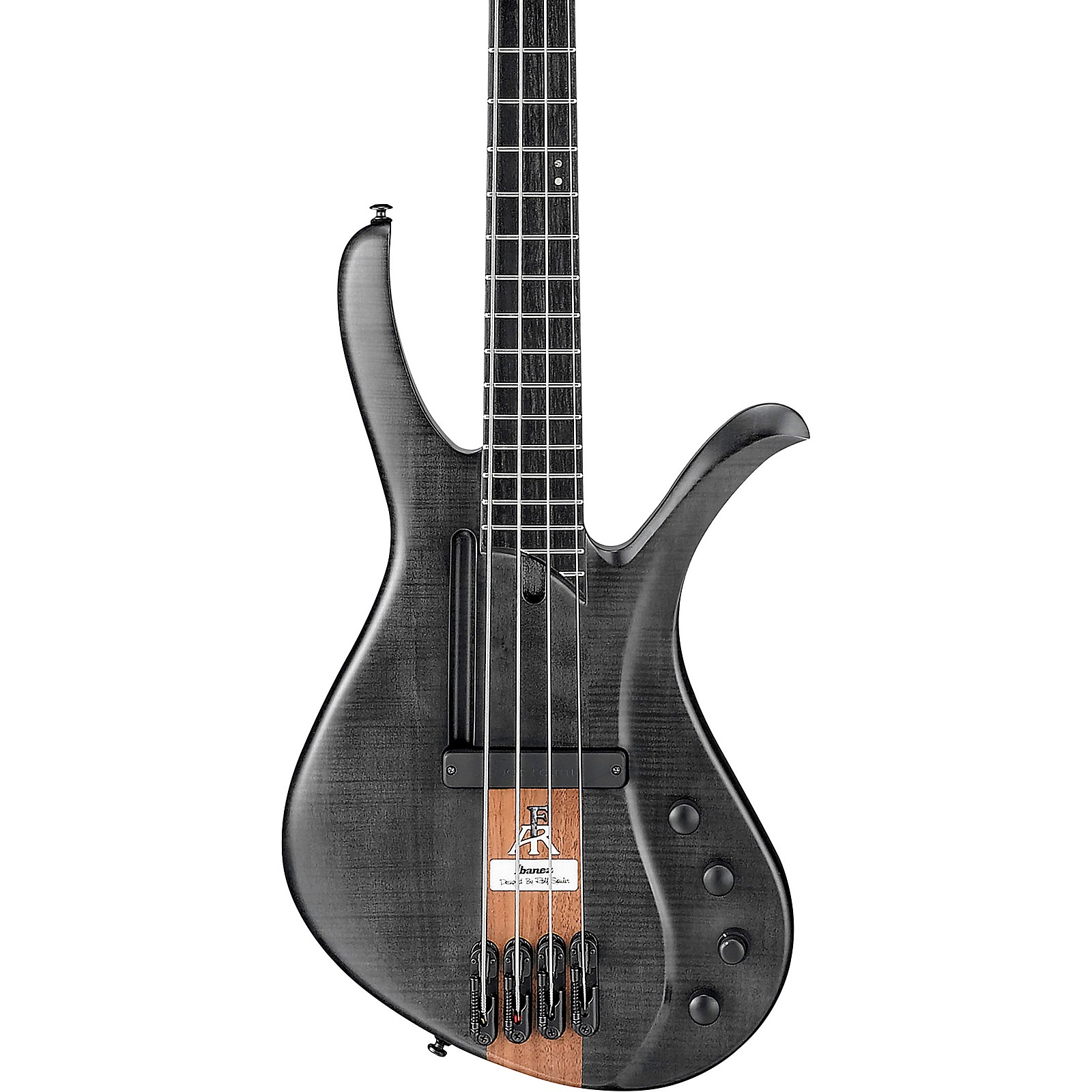 Ibanez AFR4FMP Affirma Bass with Piezo Bridge Transparent Gray Flat