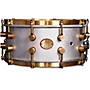 A&F Drum  Co A&F'ers 14 x 6x5 in. Aluminum Snare with Untreaded Brass Hardware (Bell Series Snares)