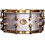 A&F Drum  Co A&F'ers Bell Series Aluminum Snare Drum With Untreated Brass Hardware, 14x6x5