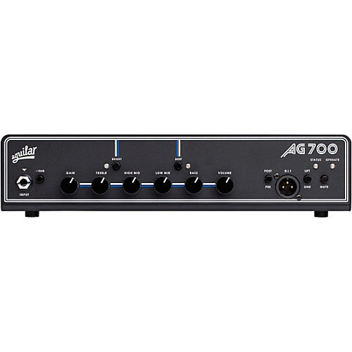 Aguilar AG 700 V2 700W Bass Amp Head Black