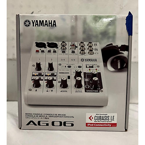 Yamaha AG06 Unpowered Mixer | Musician's Friend