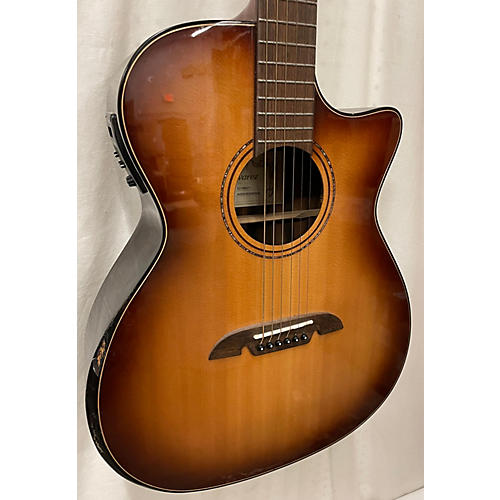 Alvarez AGE910CE Acoustic Electric Guitar Brown Sunburst