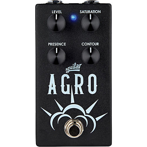 Aguilar AGRO Bass Overdrive Effects Pedal Condition 1 - Mint Black