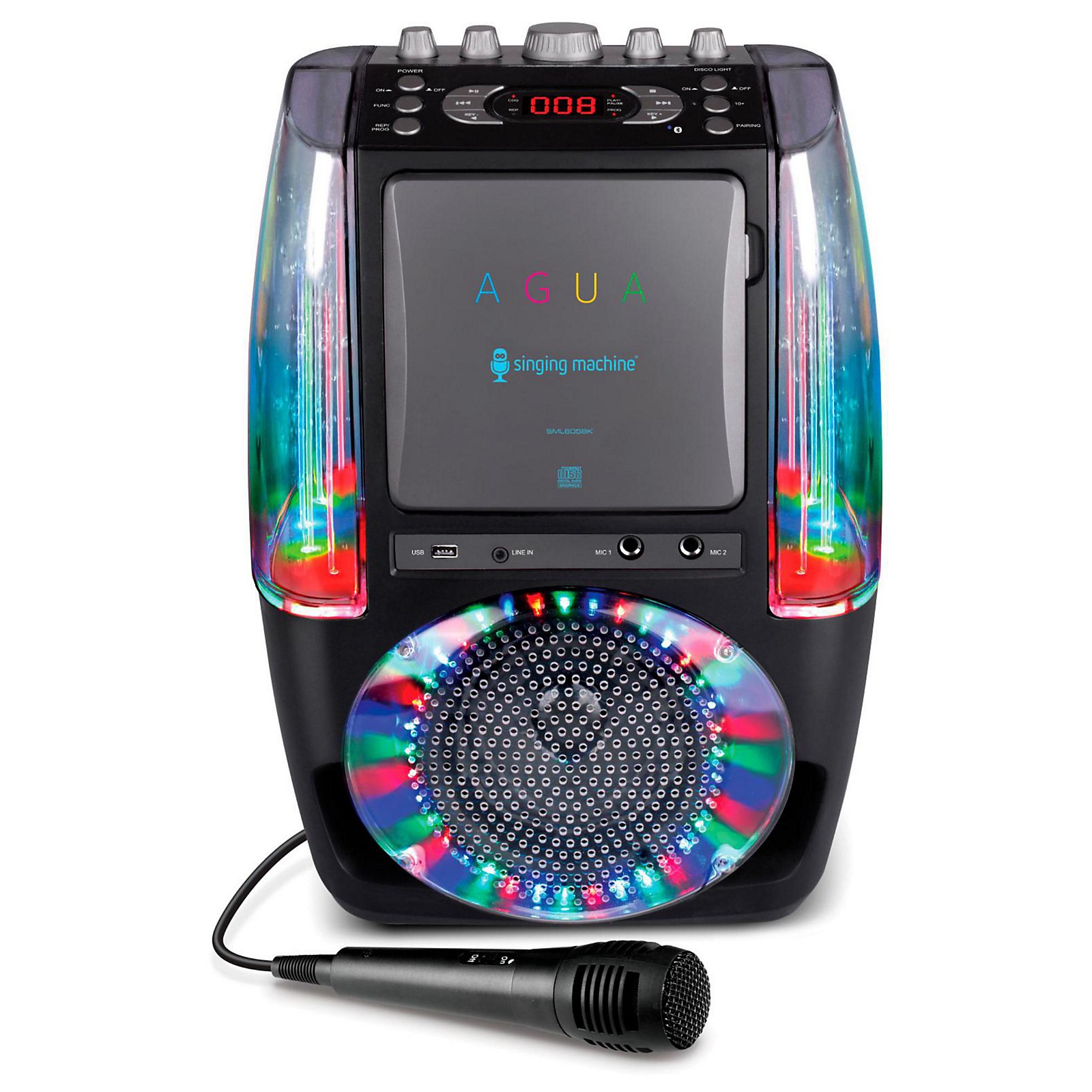 The Singing Machine AGUA Karaoke System Musician's Friend
