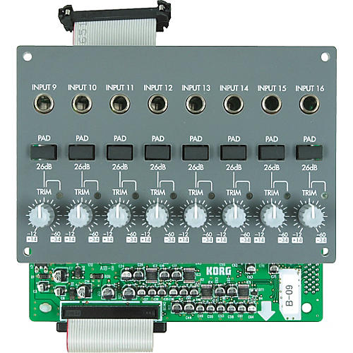 AIB-8 8-Channel Analog Input Board for D16XD and D32XD
