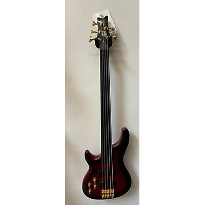 Wolf AIO 6FRLH Left Handed Electric Bass Guitar