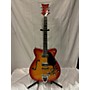 Used Eastwood AIRLINE H74 Hollow Body Electric Guitar 2 Color Sunburst