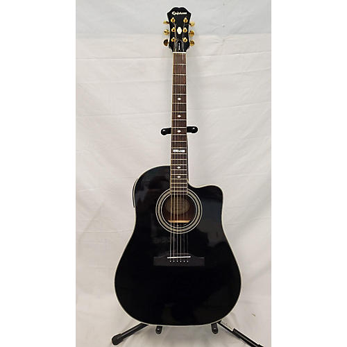 epiphone aj 18sce acoustic electric guitar