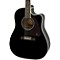 AJ-220SCE Acoustic-Electric Guitar Level 2 Ebony 190839037831