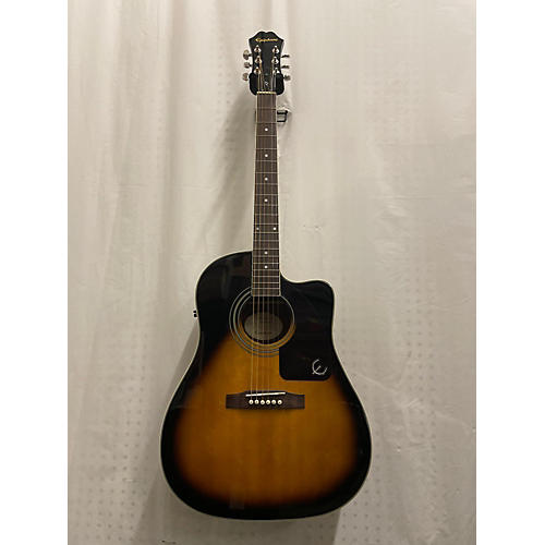 Epiphone AJ220SCE Acoustic Electric Guitar 2 Tone Sunburst