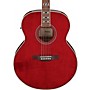Ibanez AJ70M1E Jumbo Acoustic-Electric Guitar - Wine Red