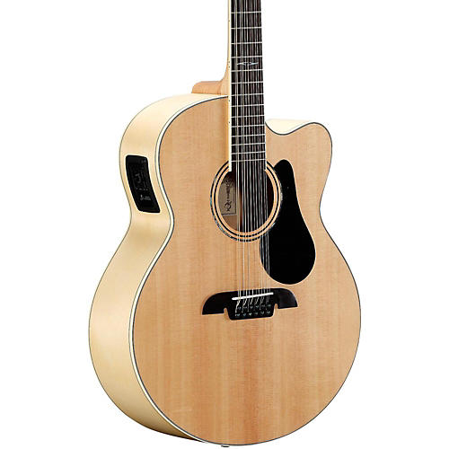 Alvarez AJ80CE-12 12-String Jumbo Acoustic-Electric Guitar Natural
