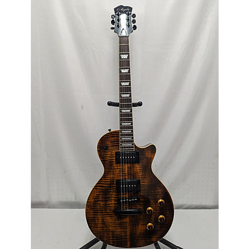 Agile AL2000 Solid Body Electric Guitar TIGER FLAMED MAPLE