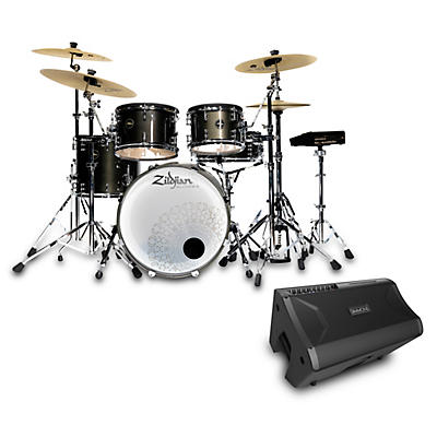 Zildjian ALCHEM-E Gold EX Electronic Drum Kit and DA2112 Drum Amp