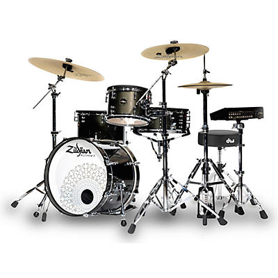 Zildjian ALCHEM-E Gold Electronic Drum Kit With DW Hardware