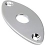 Allparts ALLPARTS AP0615-010 / AP615 EDGE MNT JACK PLATE CHR