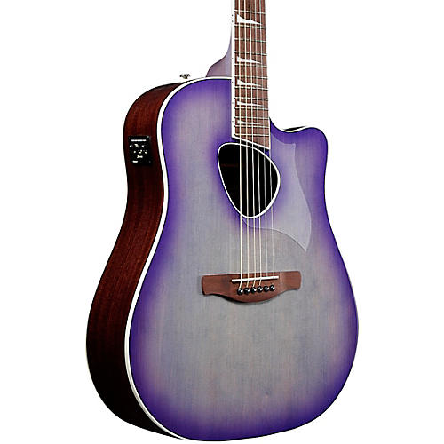 Ibanez ALT30 Altstar Dreadnought Acoustic-Electric Guitar Purple Iris Burst