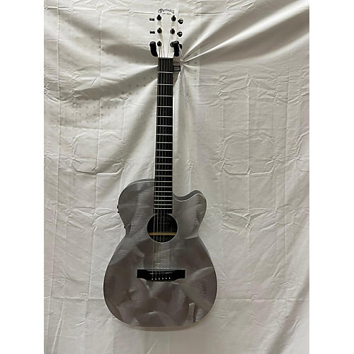 Martin ALTERNATIVE X ALUMINUM TOP Acoustic Electric Guitar Silver