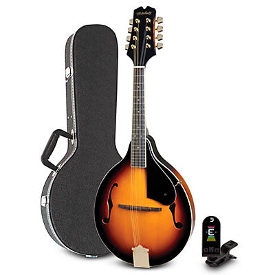 Mitchell AM100VS A-Style Mandolin Pack